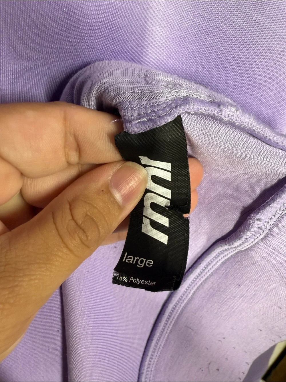 Rnnr Pull Over Hoodie Size Large
